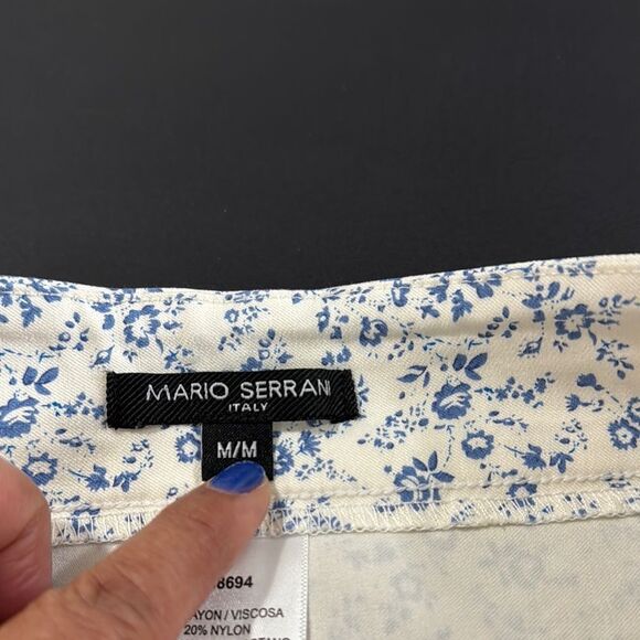 Mario Serrano Floral Print Women's Jeans Size M - Picture 7 of 11